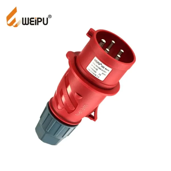 WEIPU 32A 5Pin Industrial Plug Socket TYP285-IP44