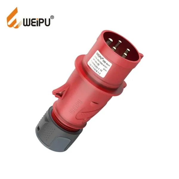 WEIPU 32A 5Pin Industrial Plug Socket TYP285-c IP44